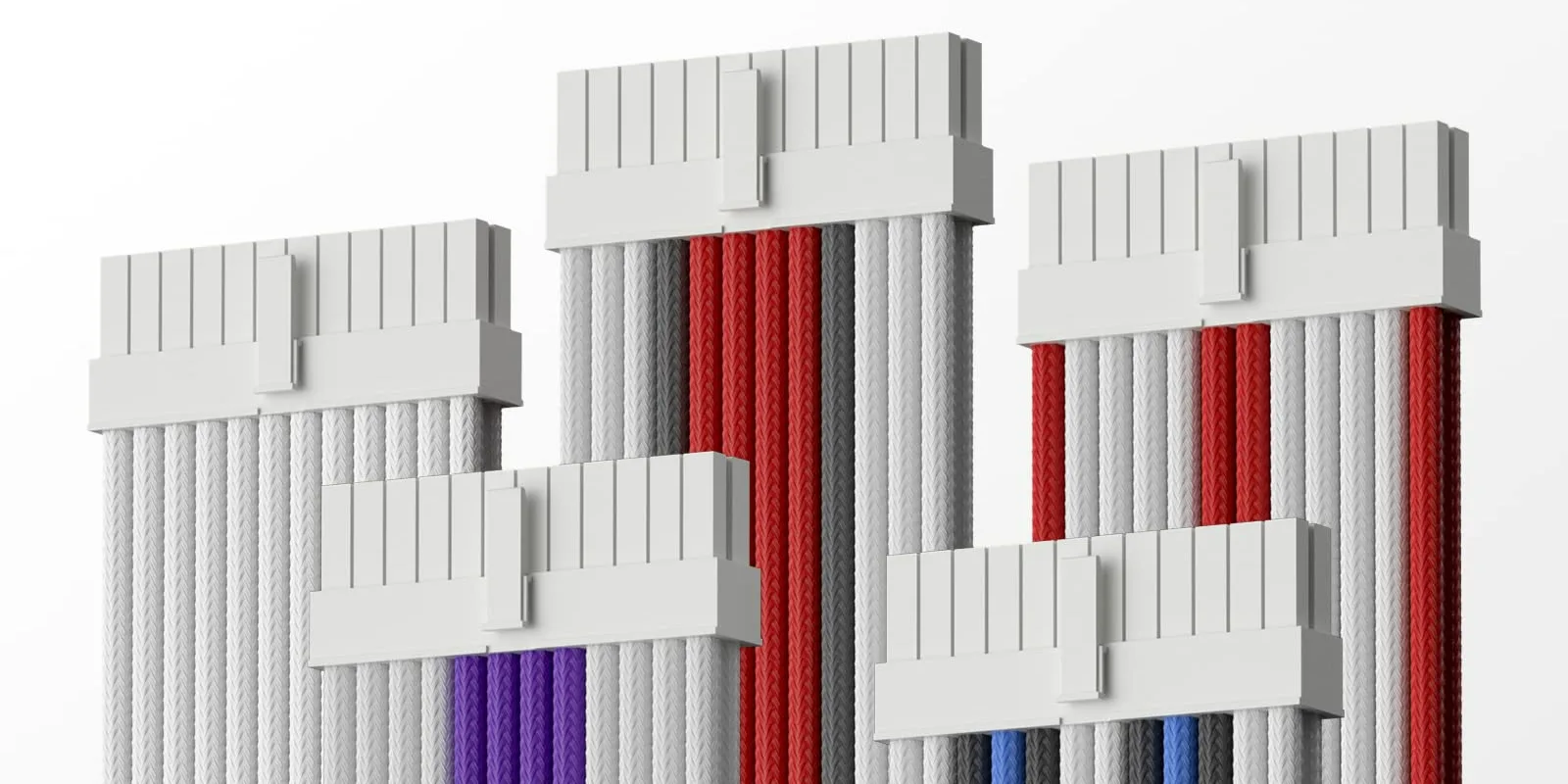 White Plugs, Colour Stripes