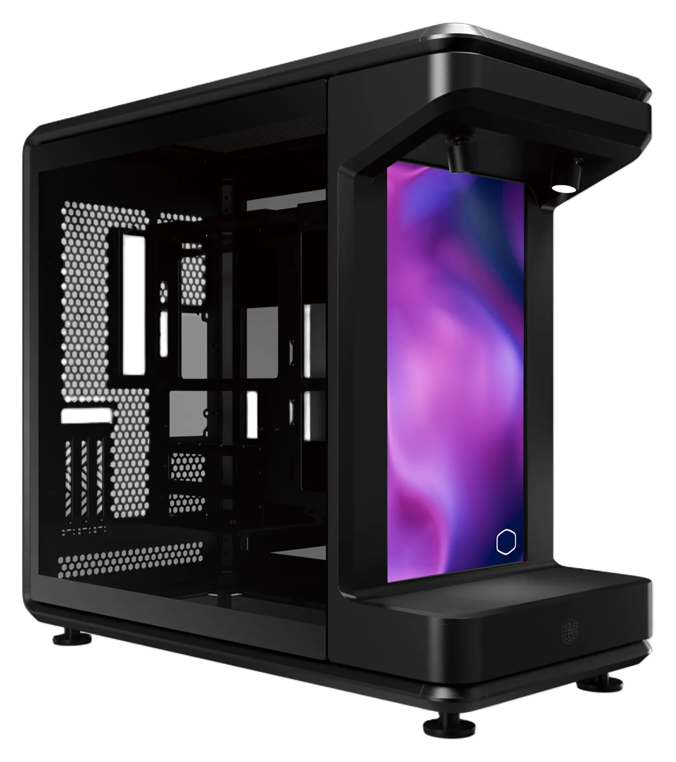 COOLER MASTER MasterFrame 360 Stage LCD ATX Showcase Case