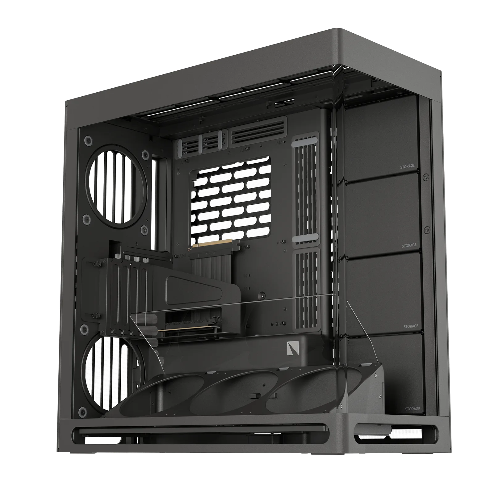 HAVN HS 360 VGPU Dual-Chamber Mid-Tower Case