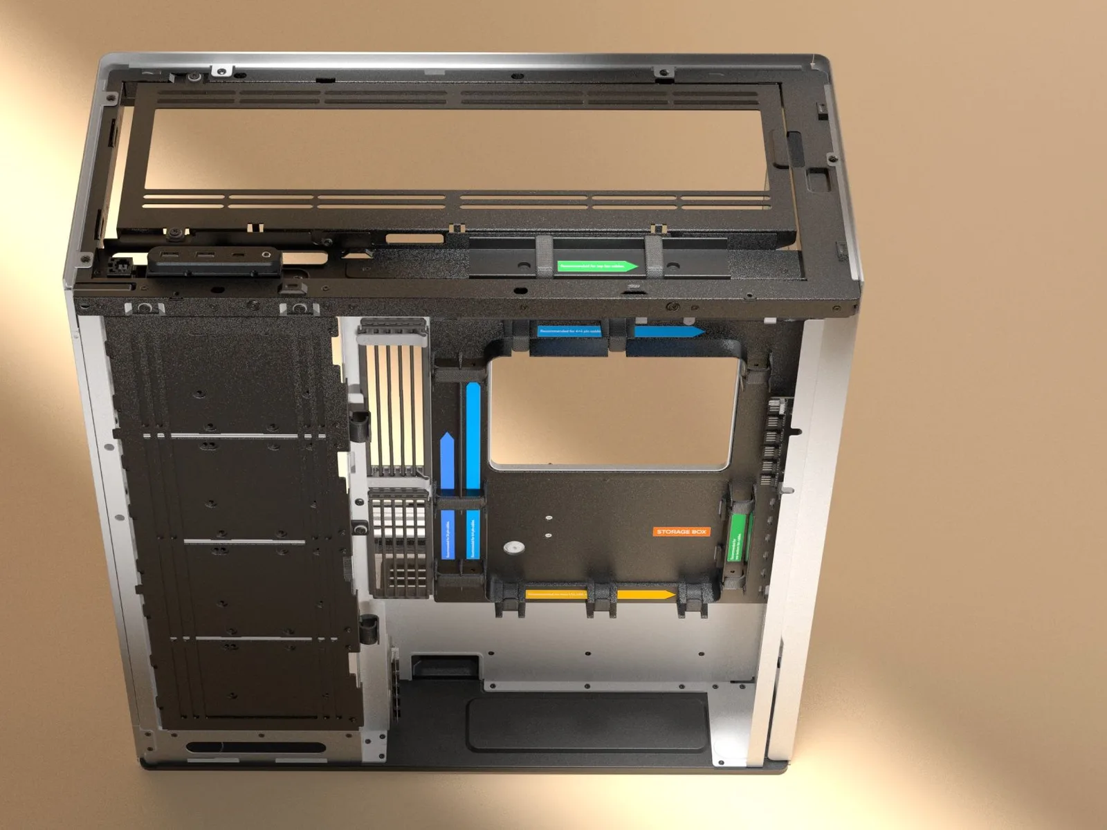 SimpliCable Routing Behind the Board