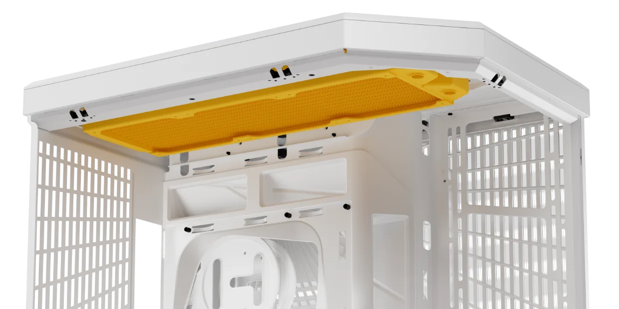 68 mm-Thick Radiator Up Top