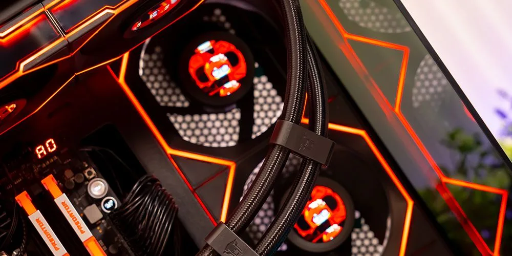 Fans Beside the Motherboard