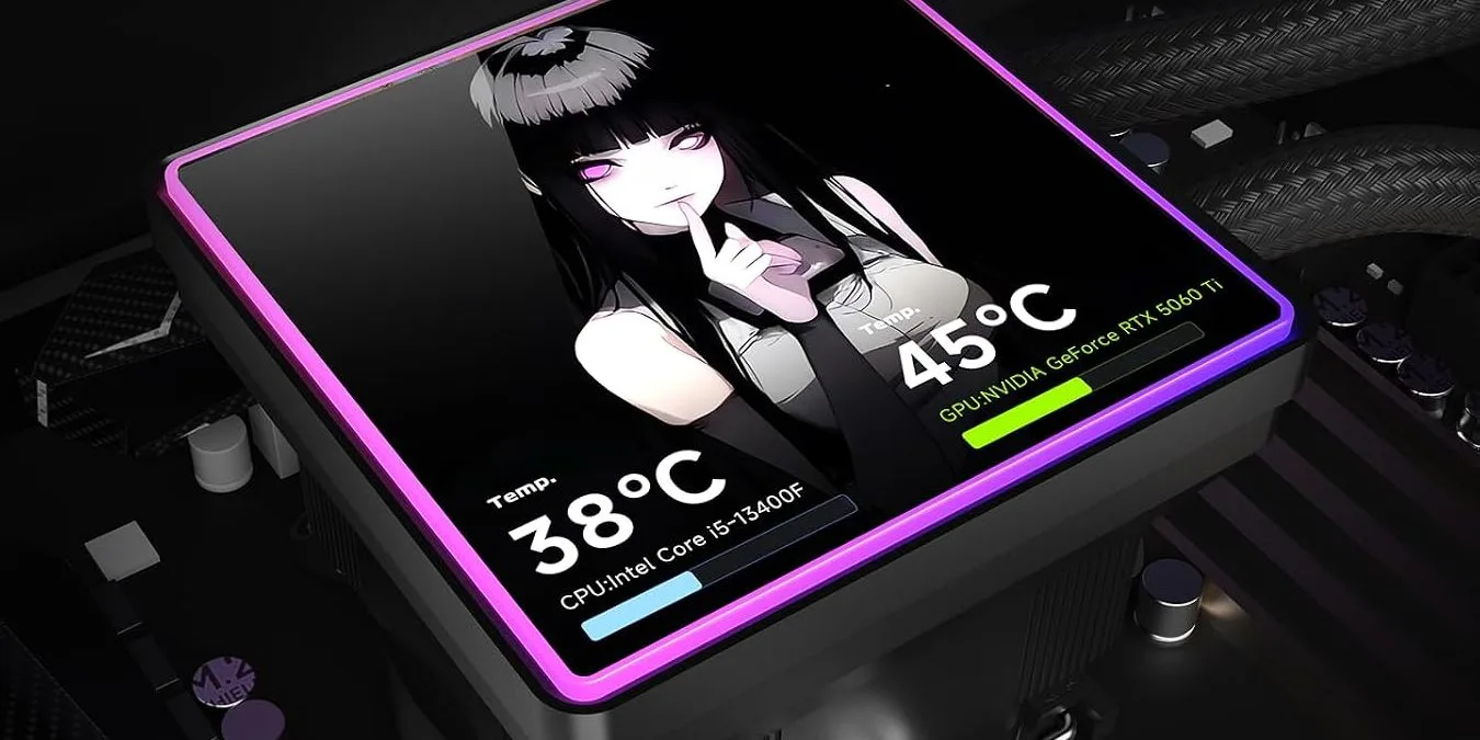 4.0-Inch Square IPS Screen