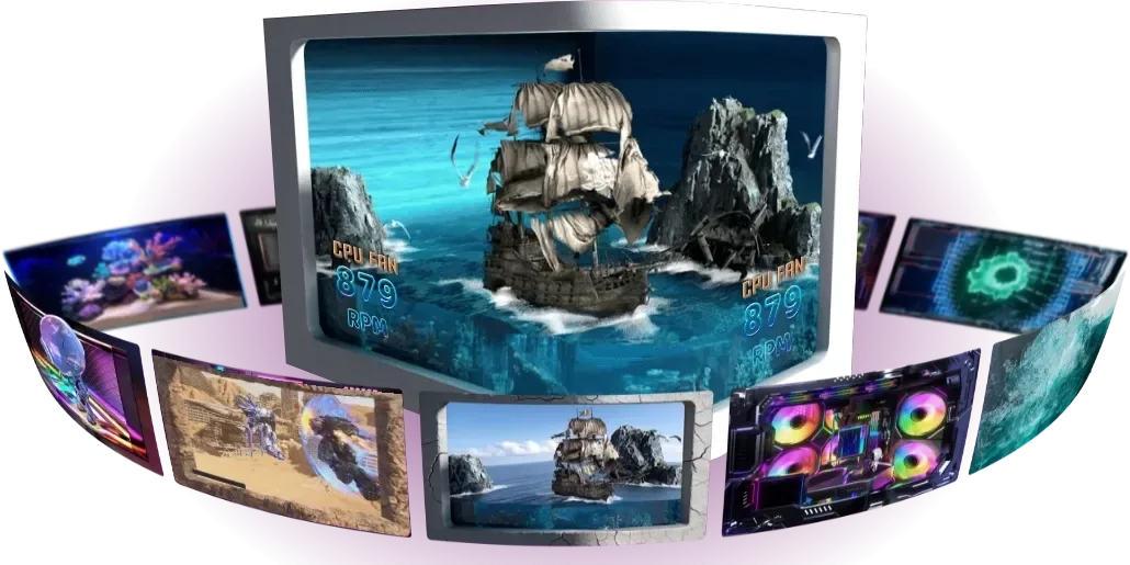 Themes in 2D or 3D, Edge to Edge