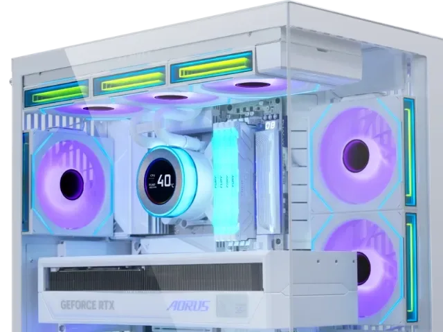 Showcase Builds in White