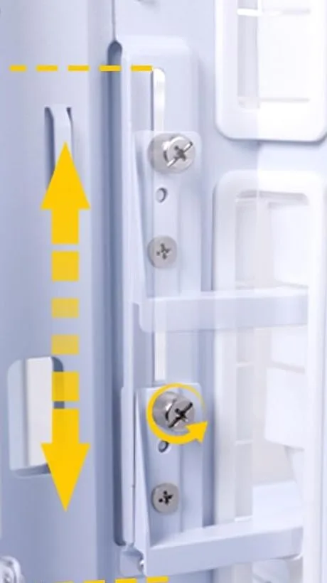 Built-In Anti-Sag Bracket