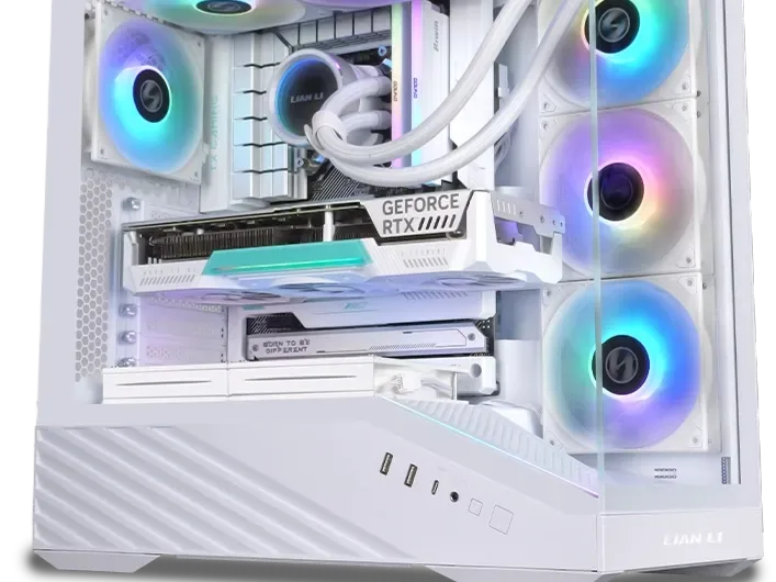 Just as Sharp in White