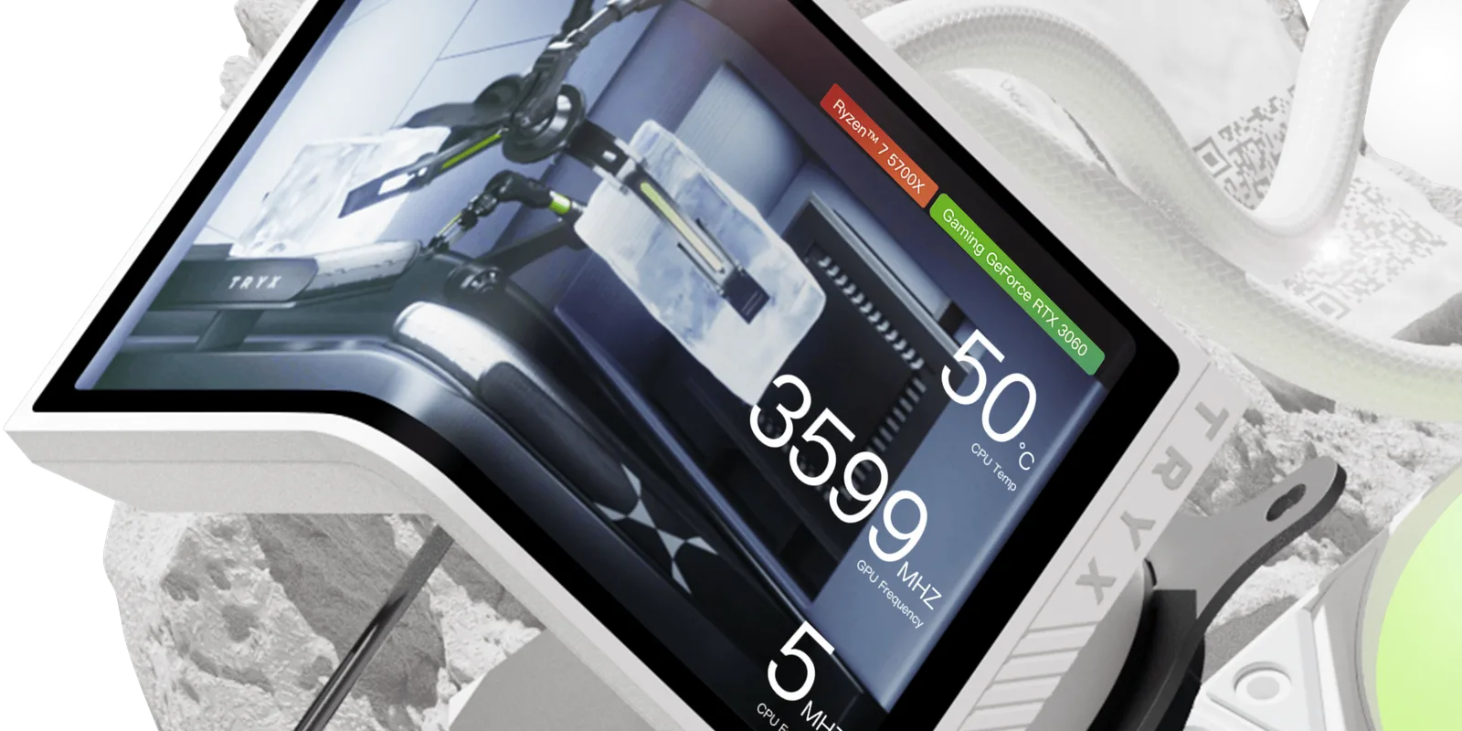 Curved 6.67-Inch AMOLED