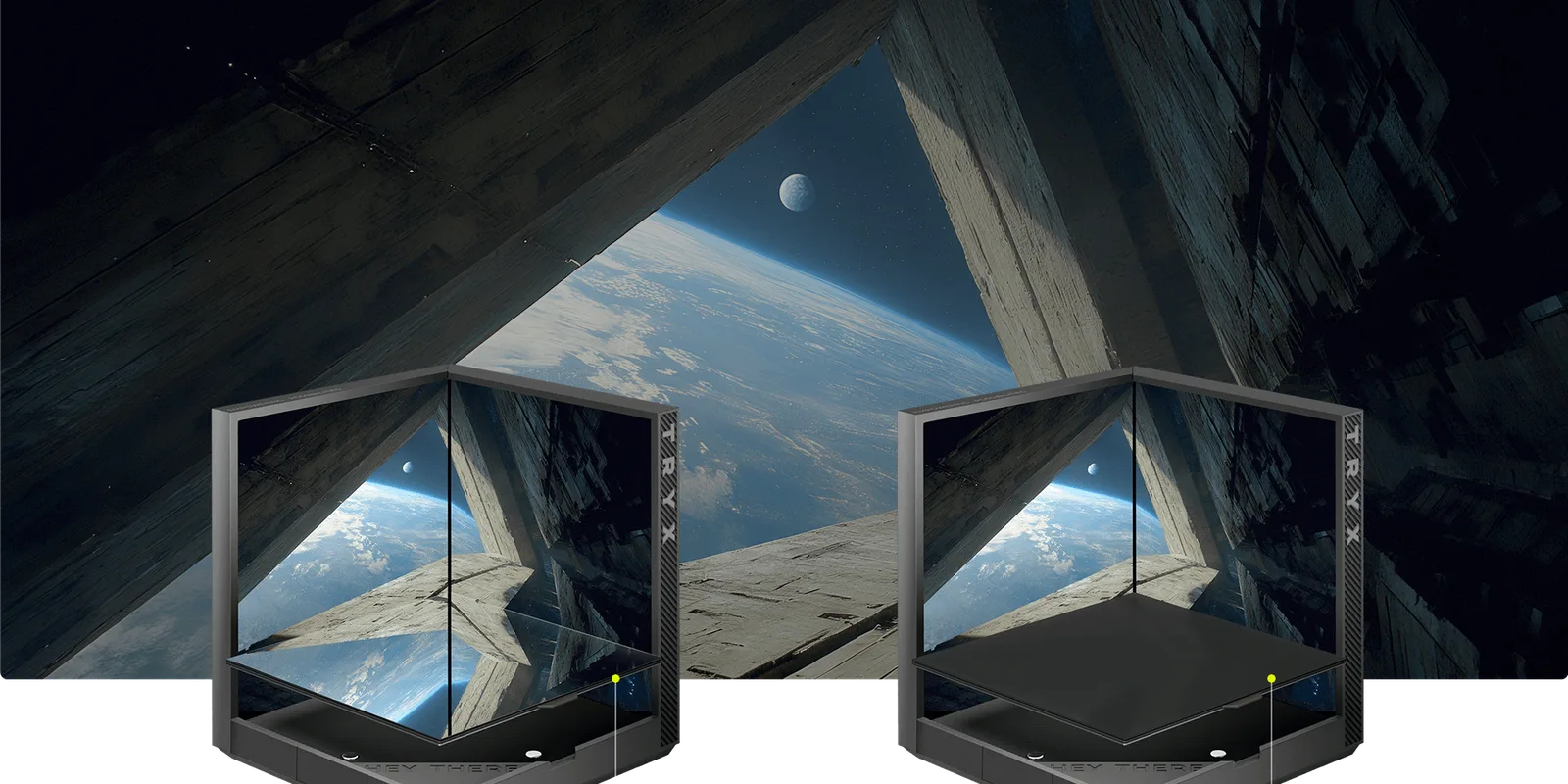 Reversible Base: Mirror or Matte