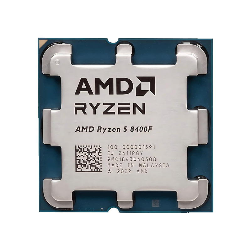 8400f 2 AMD Ryzen 5 8400F 6-Core 12-Thread Processor { Tray } - Image 1