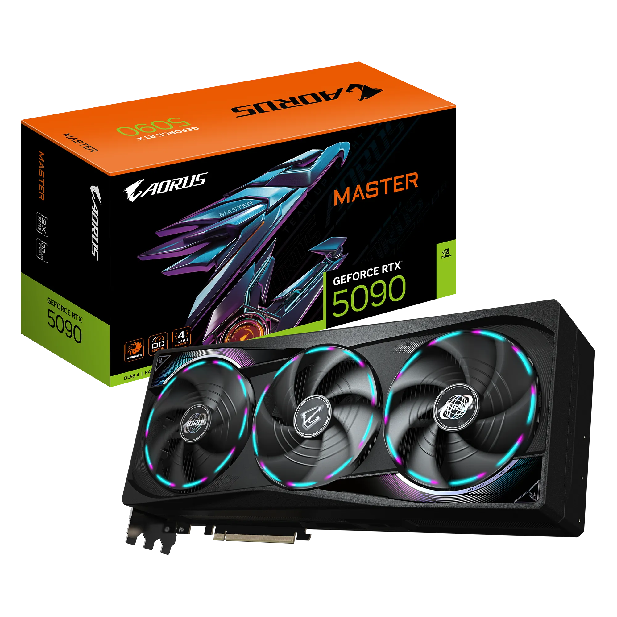 image_2025-10-29_185621873 Gigabyte AORUS GeForce RTX 5090 MASTER 32GB GDDR7 Graphics Card - Image 1