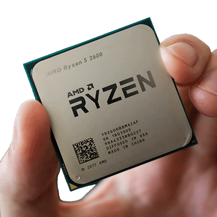 AMD Ryzen 5 2600 6-Core 12-Thread Processor { Tray }