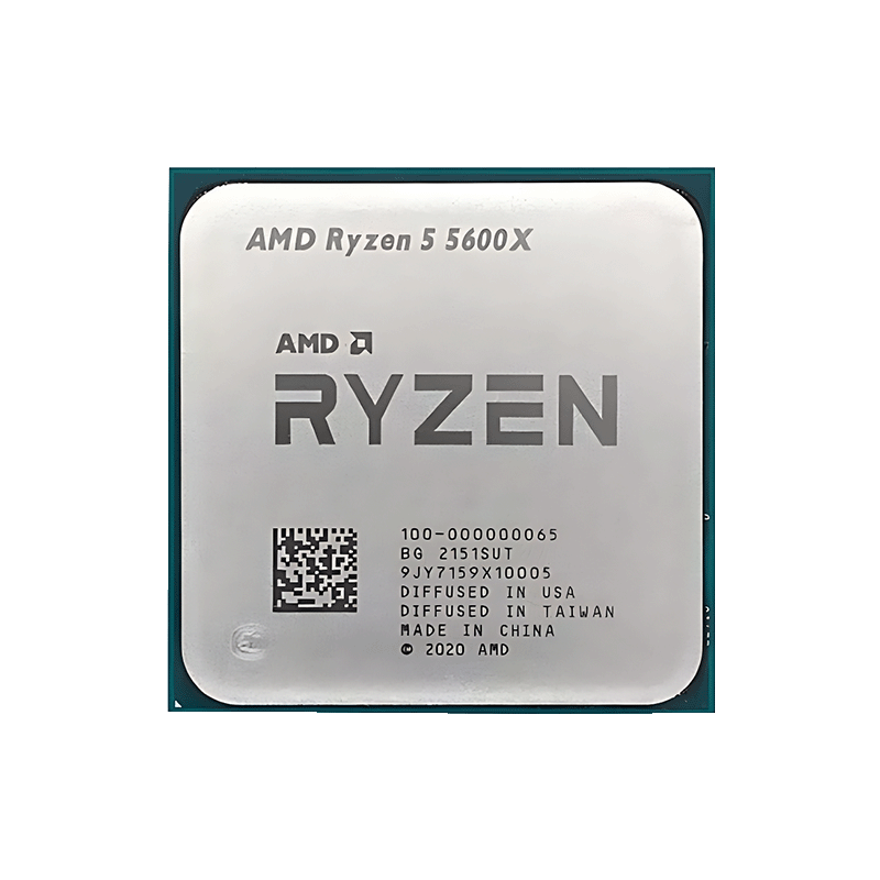 ryzen 5600x AMD Ryzen 5 5600X 6-Core 12-Thread Processor { Tray } - Image 1