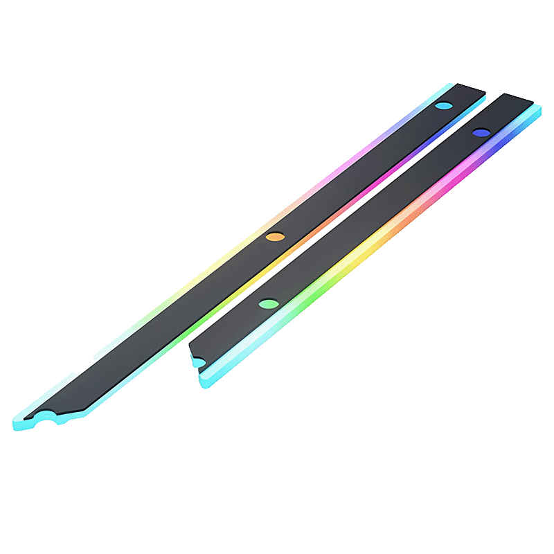 1 Asiahorse Lightsaber‑X ARGB Motherboard Light Strip — mATX (Micro‑ATX) - Image 1