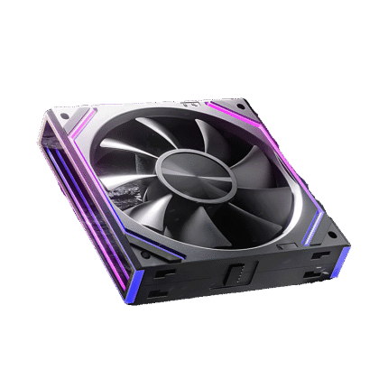 Asiahorse Dawn 120 mm ARGB PWM Fan — White (Single)