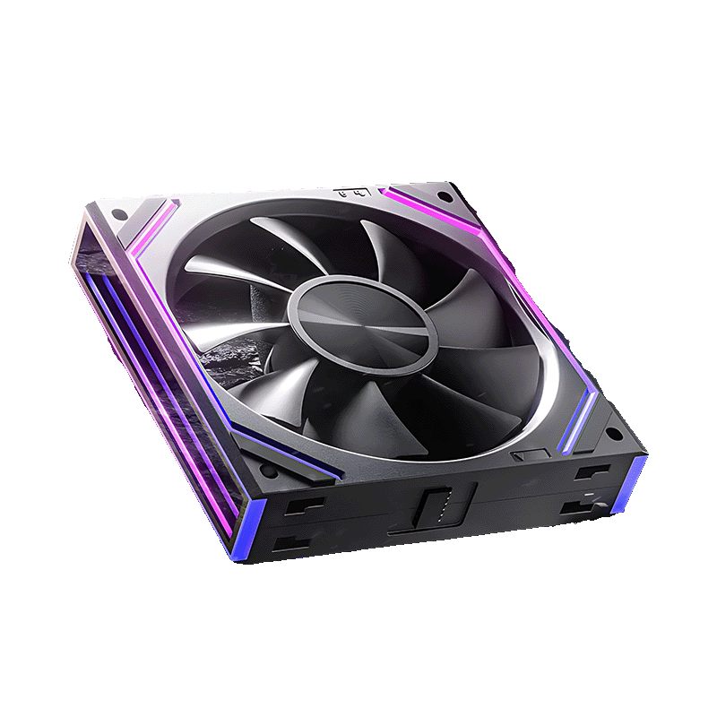 1 Asiahorse Dawn 120 mm ARGB PWM Fan — White (Single) - Image 1