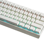 FGG MAD60 HE RGB Magnetic Keyboard – Amber Switches (White) - Image 2