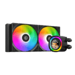 ID-Cooling FX240 LCD Black/White AIO Liquid Cooler - Image 2