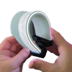 Asiahorse Aurora Pro 24-Pin ARGB Cable Cover - Black / White (205mm)