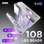 Asiahorse Aurora Pro 24-Pin ARGB Cable Cover - Black / White (205mm) - Image 10