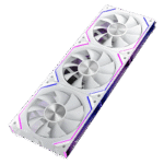 Asiahorse Dawn 120 mm ARGB PWM Fan - 3in1Pack (White)