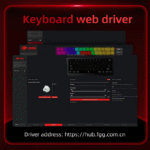 FGG MAD60 HE RGB Magnetic Keyboard – Amber Switches (Black) - Image 5