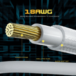 Asiahorse 4‑Kit 18AWG PSU Sleeved Cable Extension Kit - Image 9