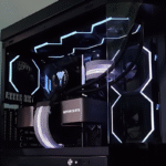 Asiahorse Aurora Pro 24-Pin ARGB Cable Cover - Black / White (205mm) - Image 4