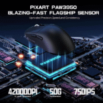 Attack Shark X3 Max Wireless Gaming Mouse Black - Image 6