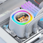 ID-Cooling FX240 LCD Black/White AIO Liquid Cooler - Image 5