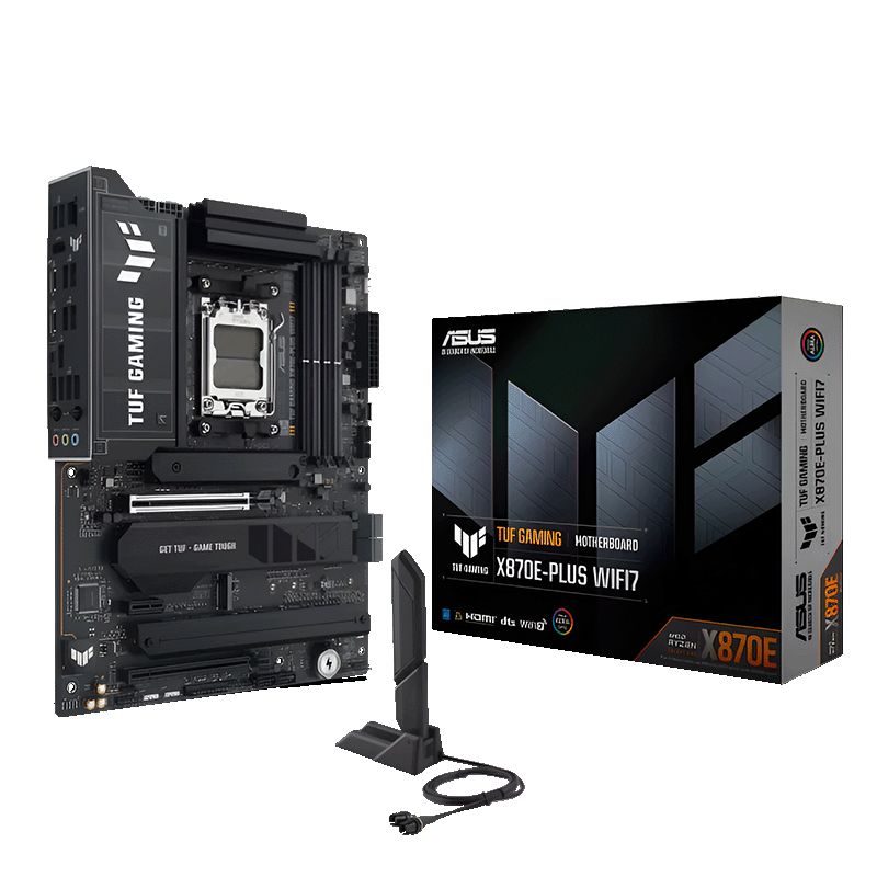 cc ASUS TUF GAMING X870E - PLUS WIFI | AM5 | DDR5 - Image 1